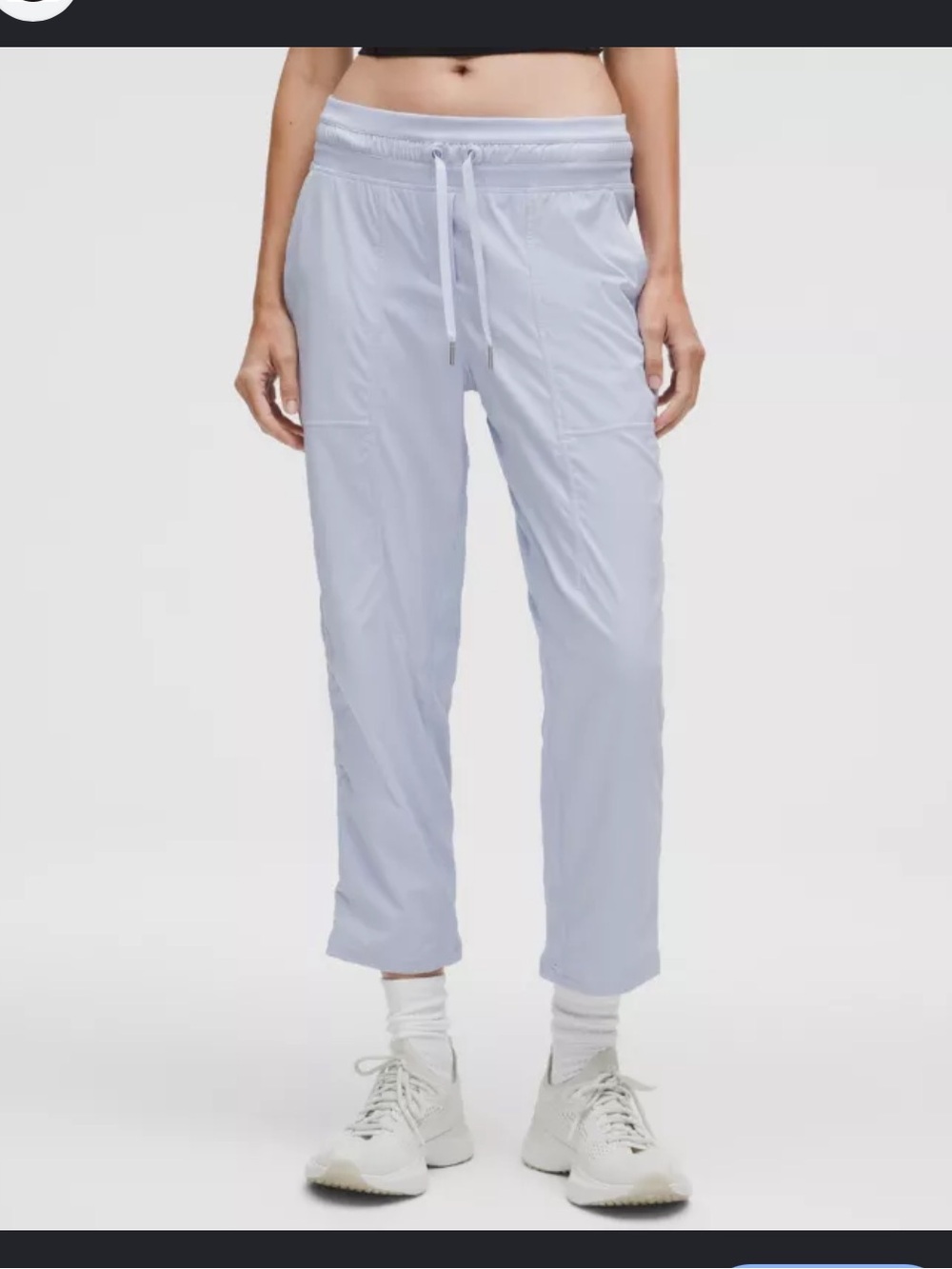 lululemon athletica Light Lavender Dance Studio MR Crop Pants